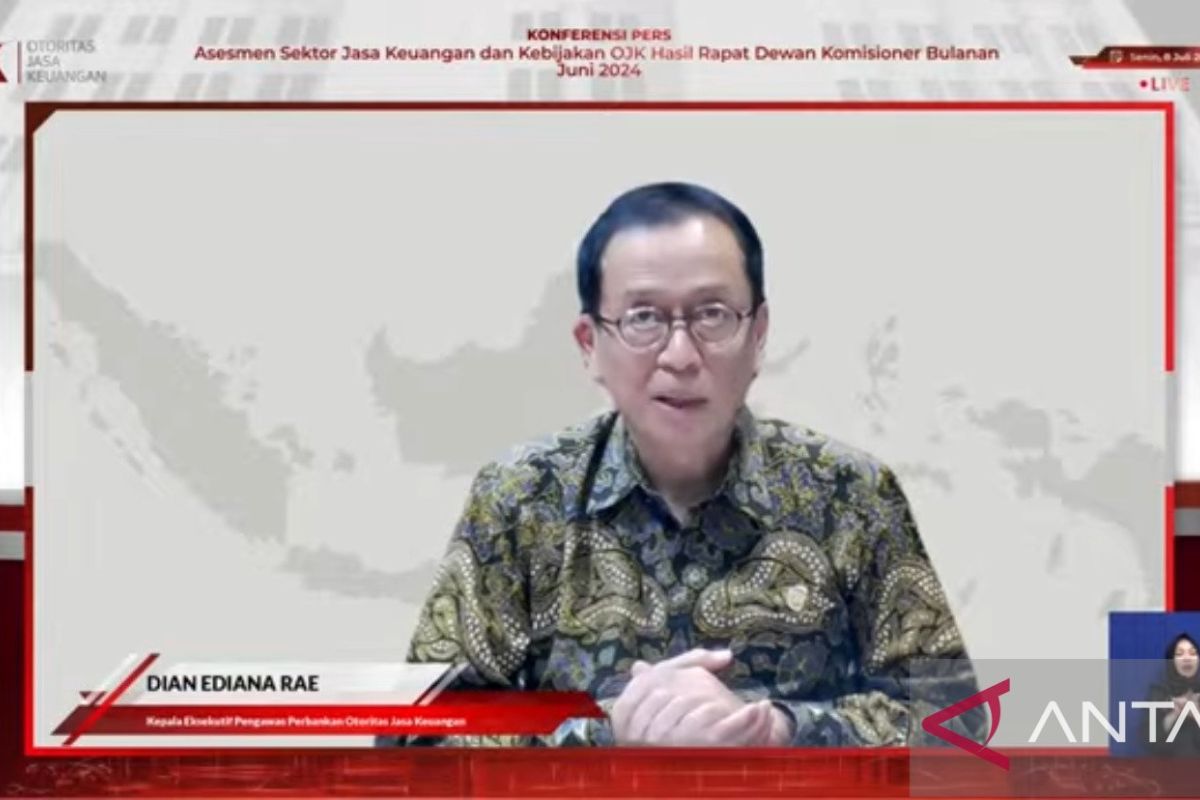 OJK: Kinerja industri perbankan per Mei 2024 stabil dan berkelanjutan