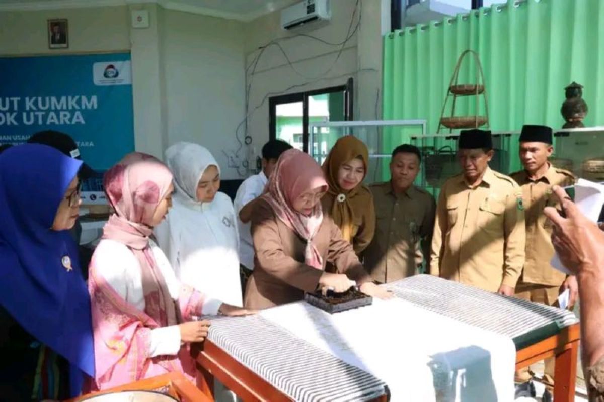 Dekranasda gelar pelatihan untuk perajin batik di Lombok Utara