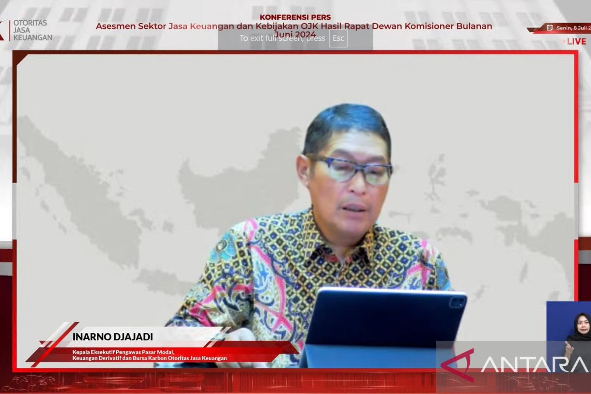 OJK optimis target penghimpunan dana pasar modal tahun ini tercapai