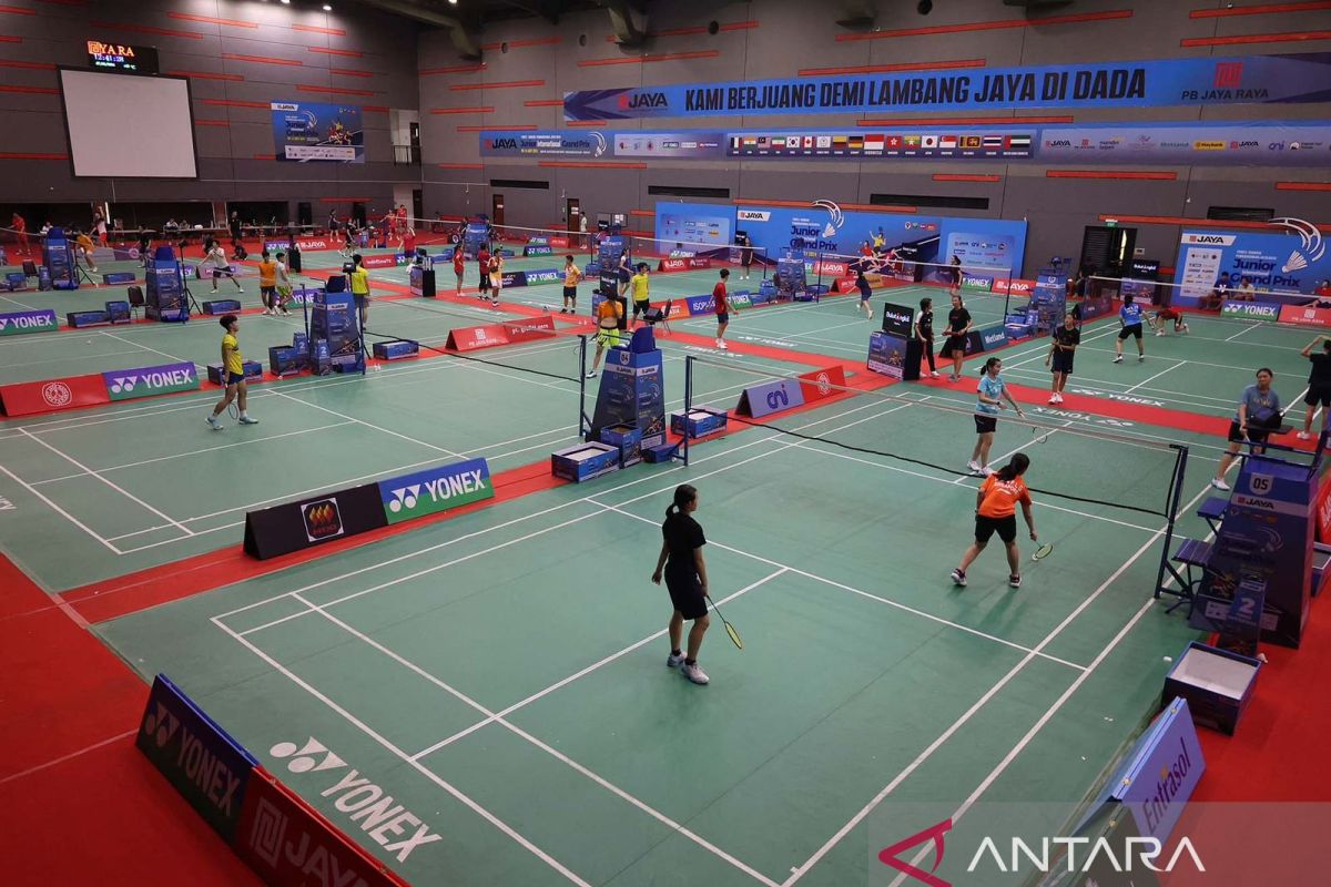 1.027 atlet ikuti ajang bulu tangkis junior internasional