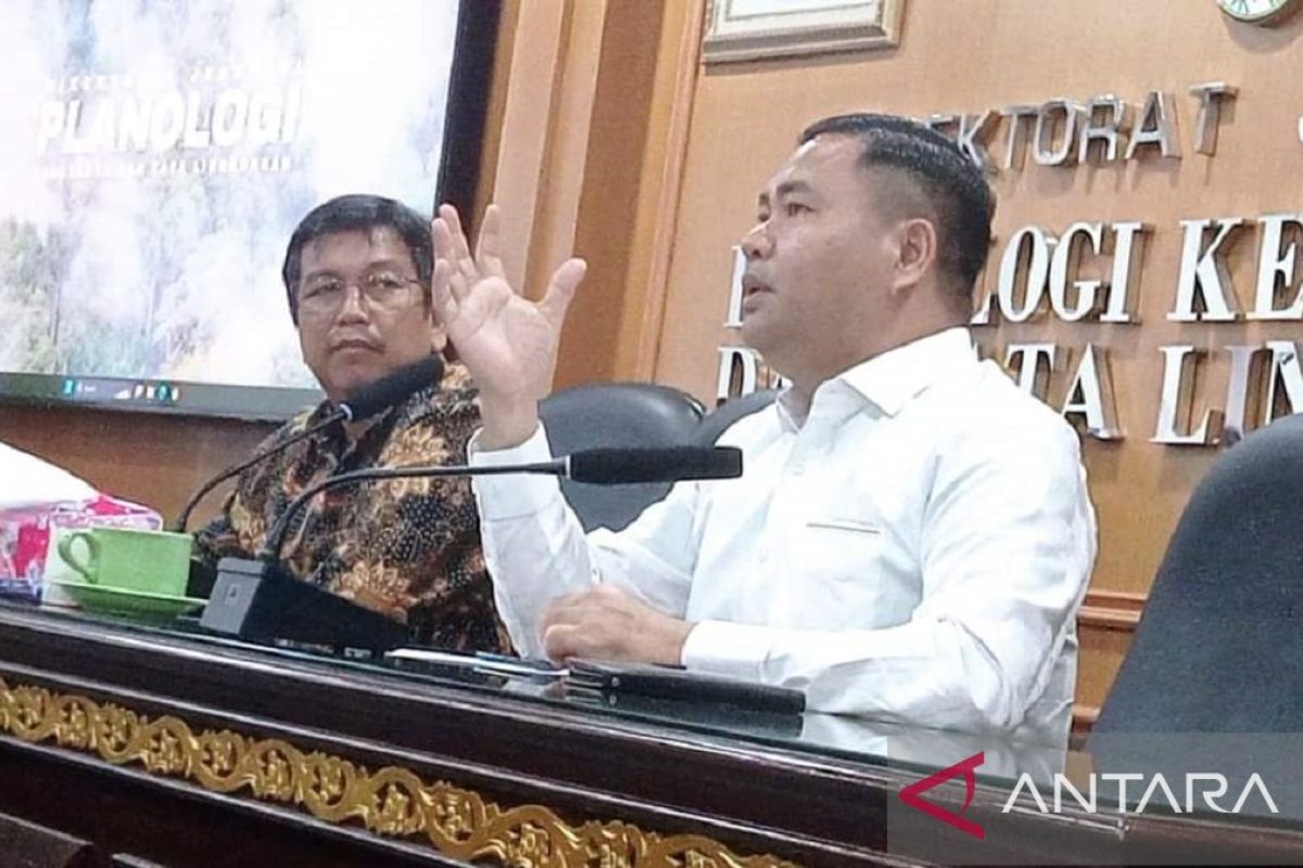 Adet Mastur Pertanyakan Penetapan Batas Kawasan Hutan Ke Dirjen Planologi KLHK