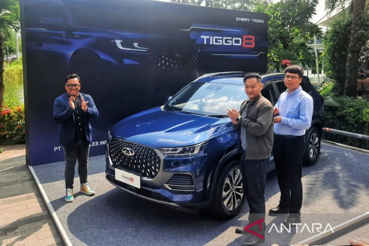 CSI memperkenalkan mobil Tiggo 8 dengan mesin turbo