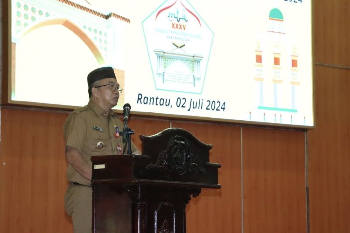 Pj Bupati Tapin apresiasi panitia MTQN Kalsel ke-35 suksesi kegiatan