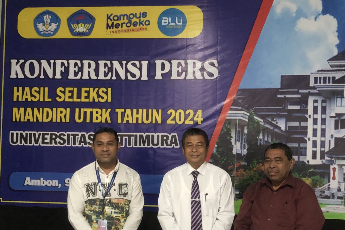 Lakukan ujian tertulis, Unpatti Ambon buka seleksi mandiri gelombang II penuhi kuota mahasiswa