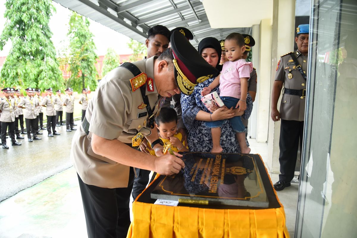 Gugur saat konflik, Brigpol  Faisal Heluth jadi nama Aula di SPN Polda Maluku