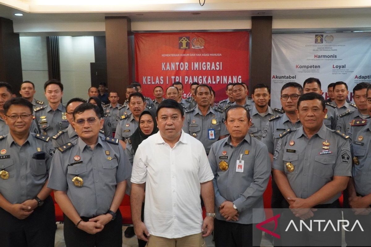 Stafsus Menkumham perkuat reformasi birokrasi Imigrasi Pangkalpinang