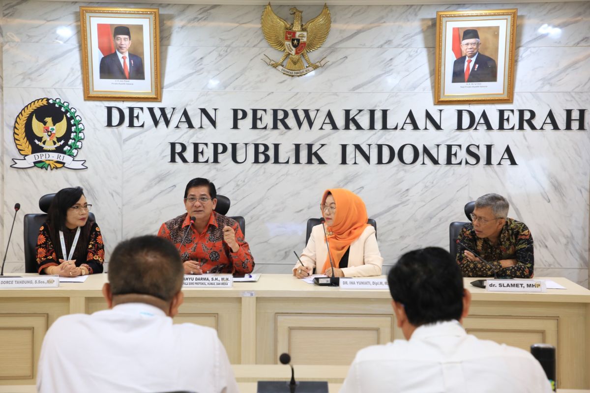 Biro PHM Setjen DPD RI terima delegasi Diklat PKA