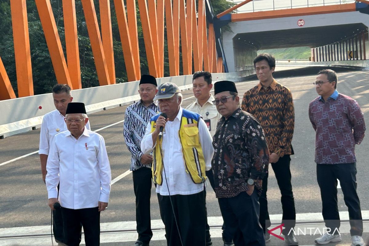 Menteri PUPR sebut Tol Cimanggis-Cibitung kurangi kemacetan