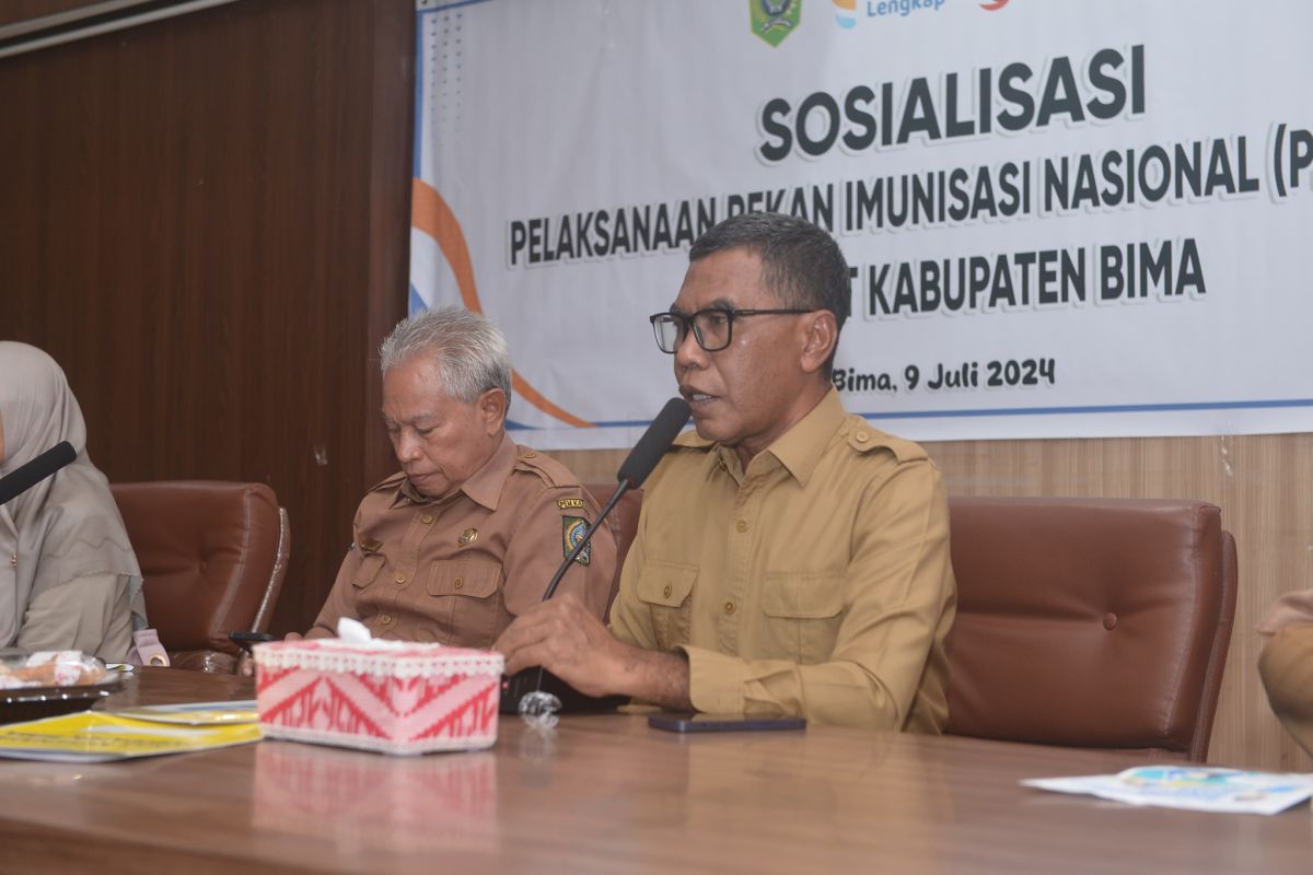 Gerakan pekan imunisasi nasional disosialisasikan di Bima