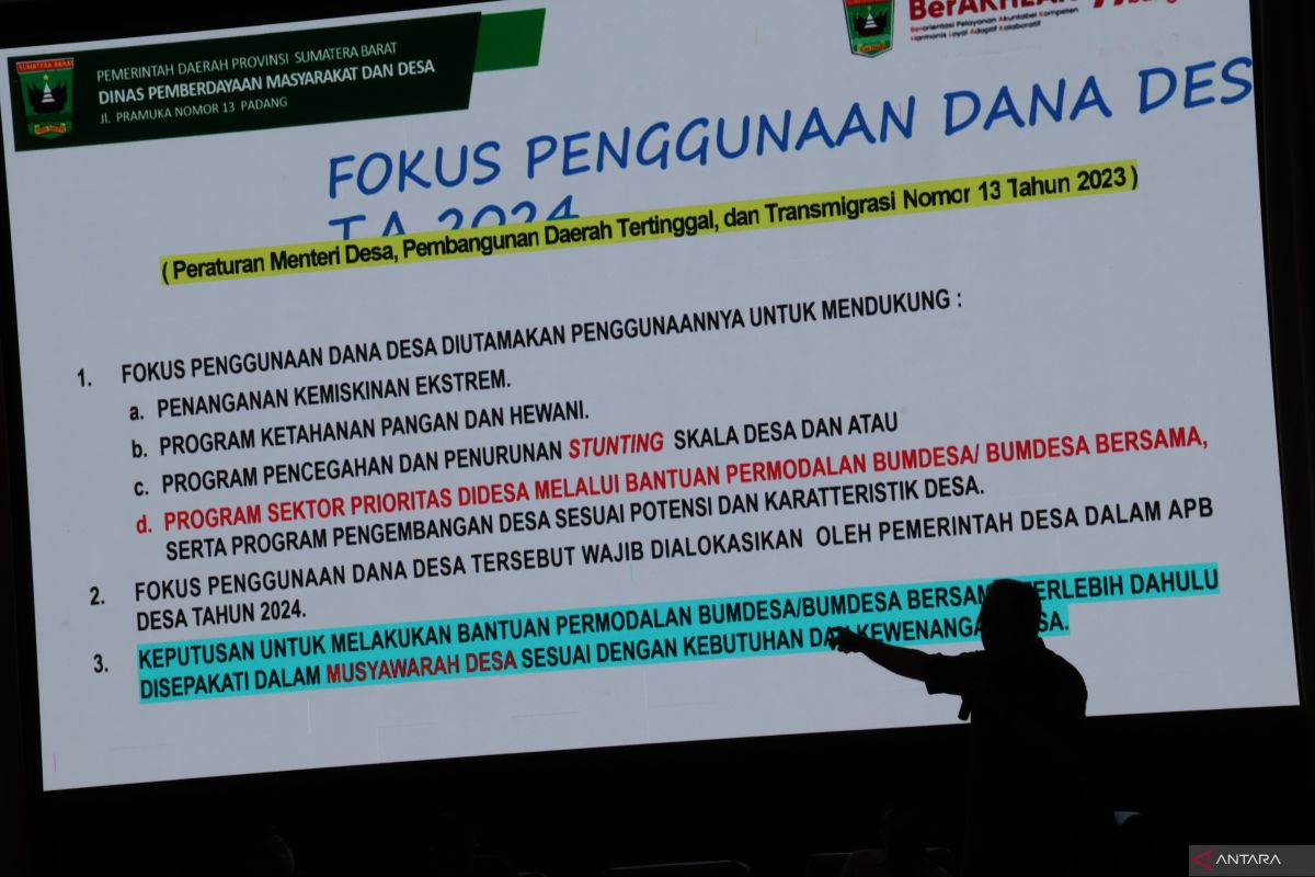 DJPb Sumbar minta desa lebih kreatif gunakan Dana Desa