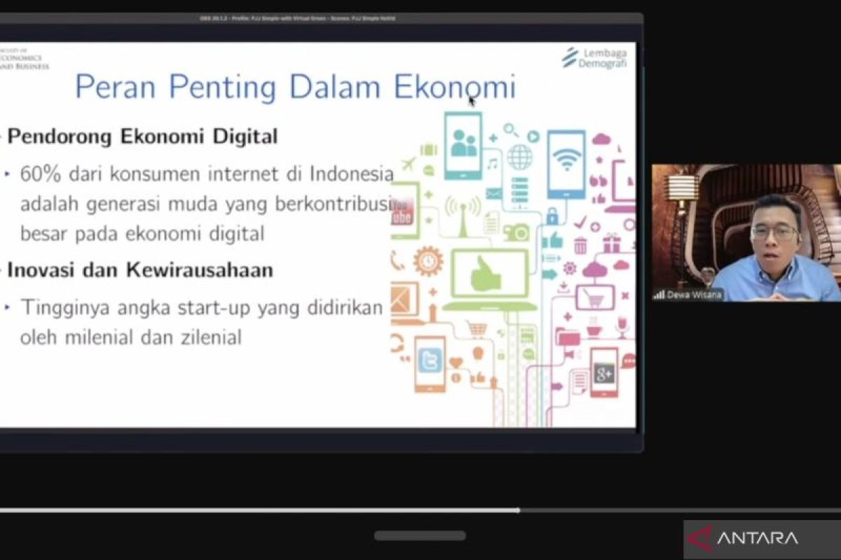 Peneliti: Gen milenial dan Z bisa berkontribusi di ekonomi digital