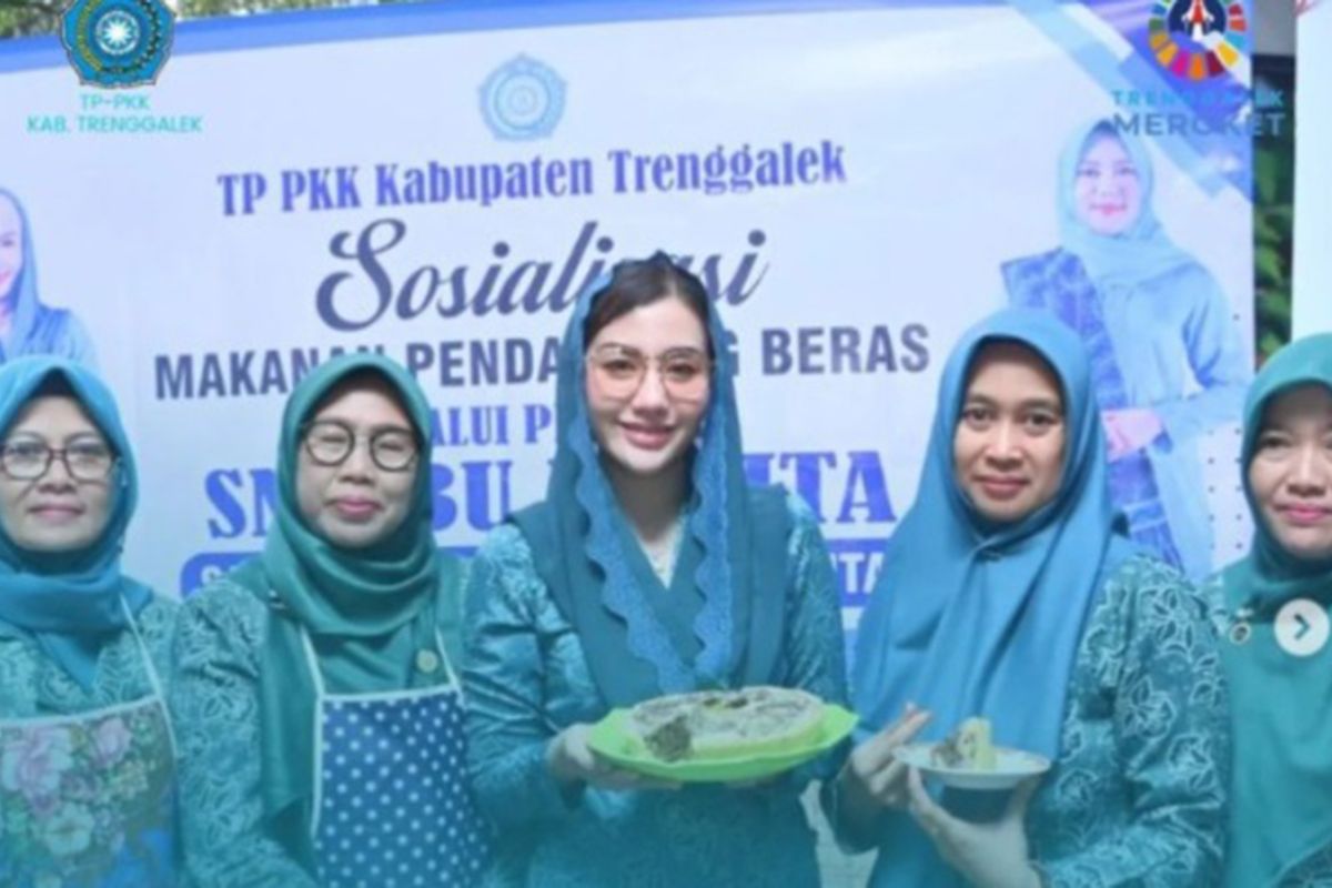 PKK Trenggalek kampanyekan makanan pendamping beras