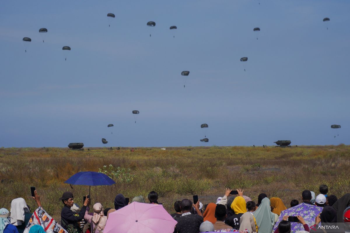 Wing Komando I Kopasgat TNI AU kirim pasukan ikuti upacara di IKN