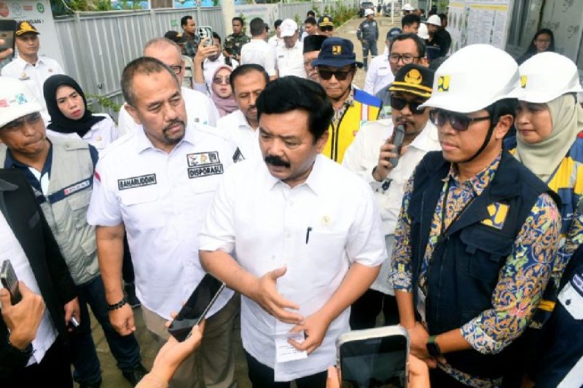 Menko Polhukam: Progres pembangunan arena PON di Sumut berjalan baik