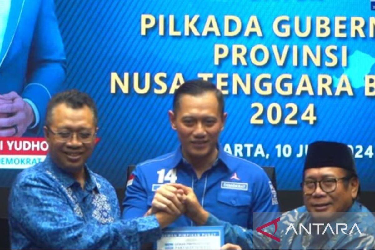 Demokrat instruksikan kadernya menangkan Zul-Uhel di Pilkada NTB