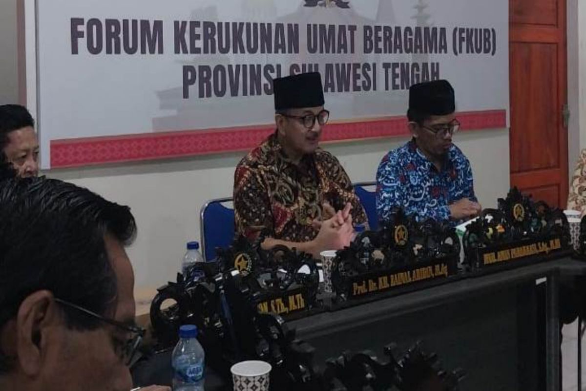 FKUB Sulteng gencarkan sosialisasi moderasi beragama rawat kerukunan