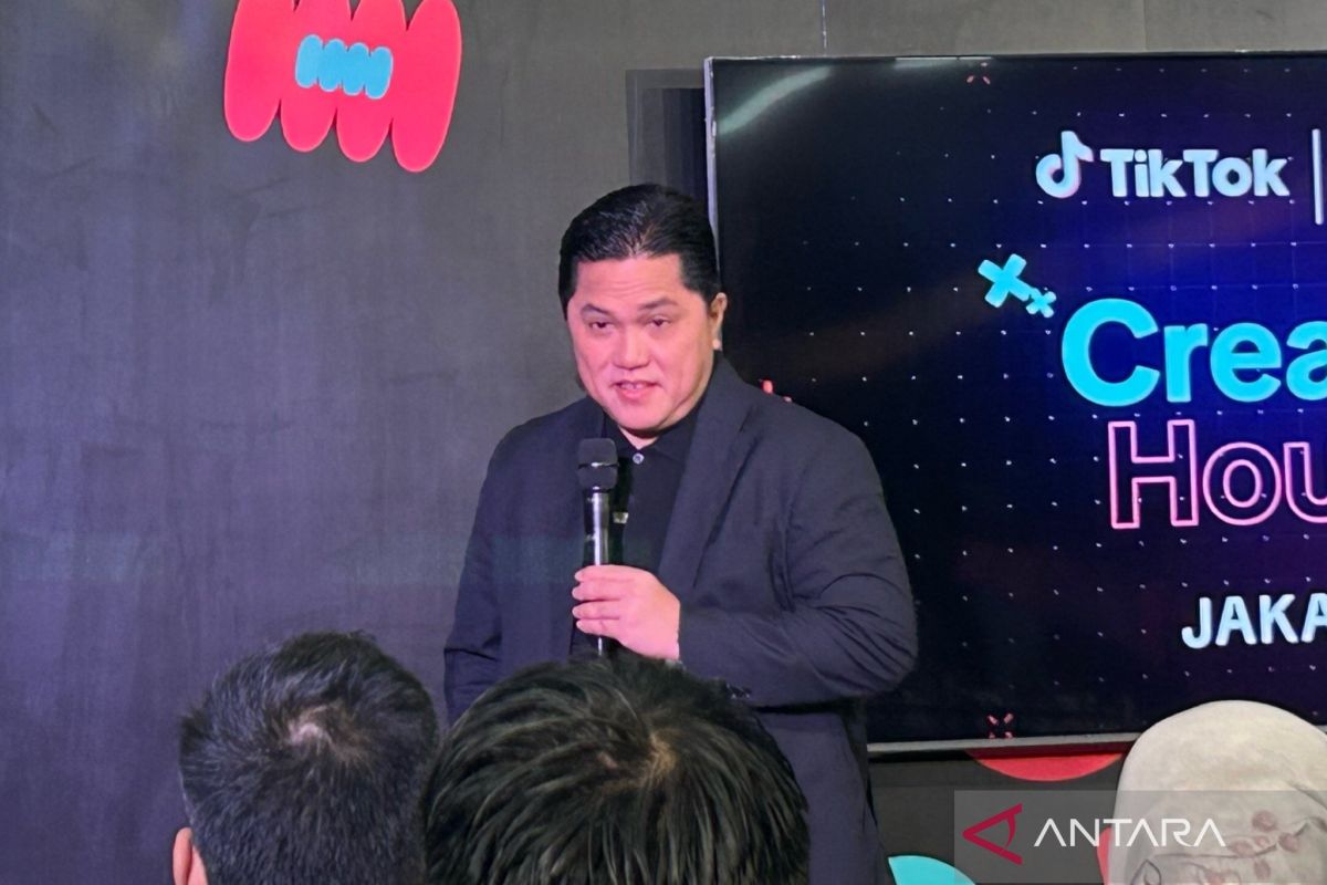 Menteri Erick Thohir minta TikTok tingkatkan investasi di Indonesia