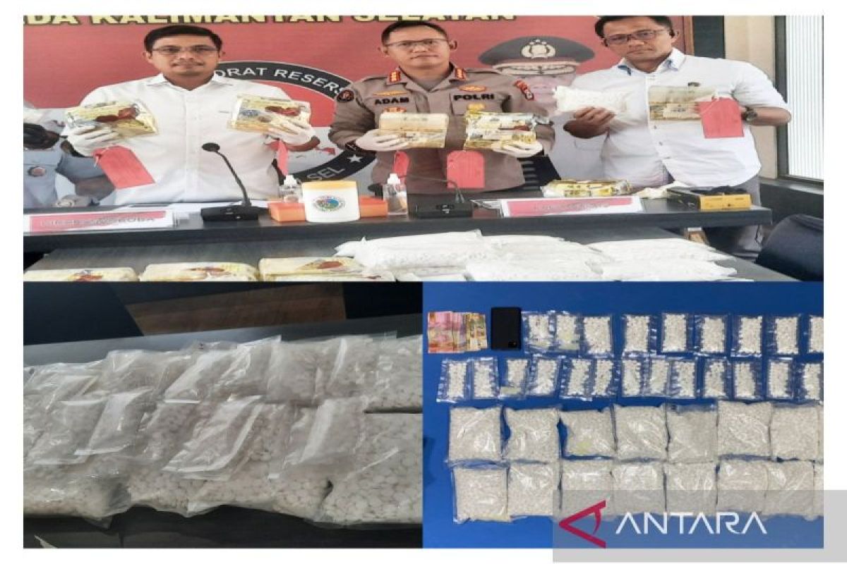 Polisi sita 20.680 butir obat terlarang 