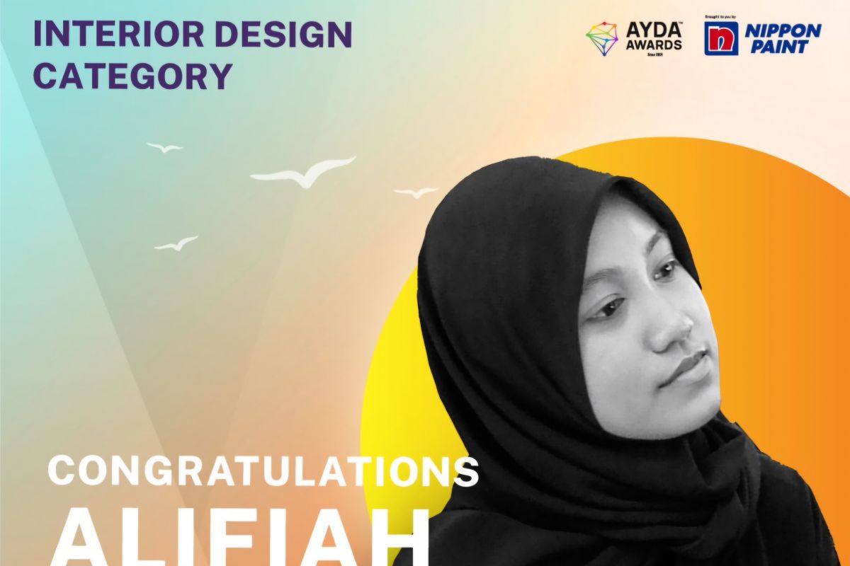 Mahasiswa Telkom Alifiah Azzahrah raih 'Designer of The Year' di India