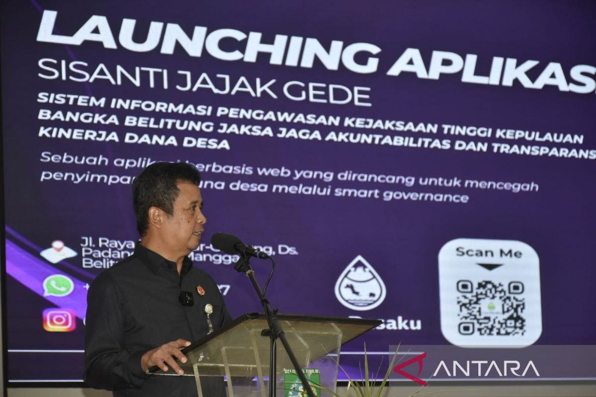 Kejati optimalkan aplikasi si santik jajak gede