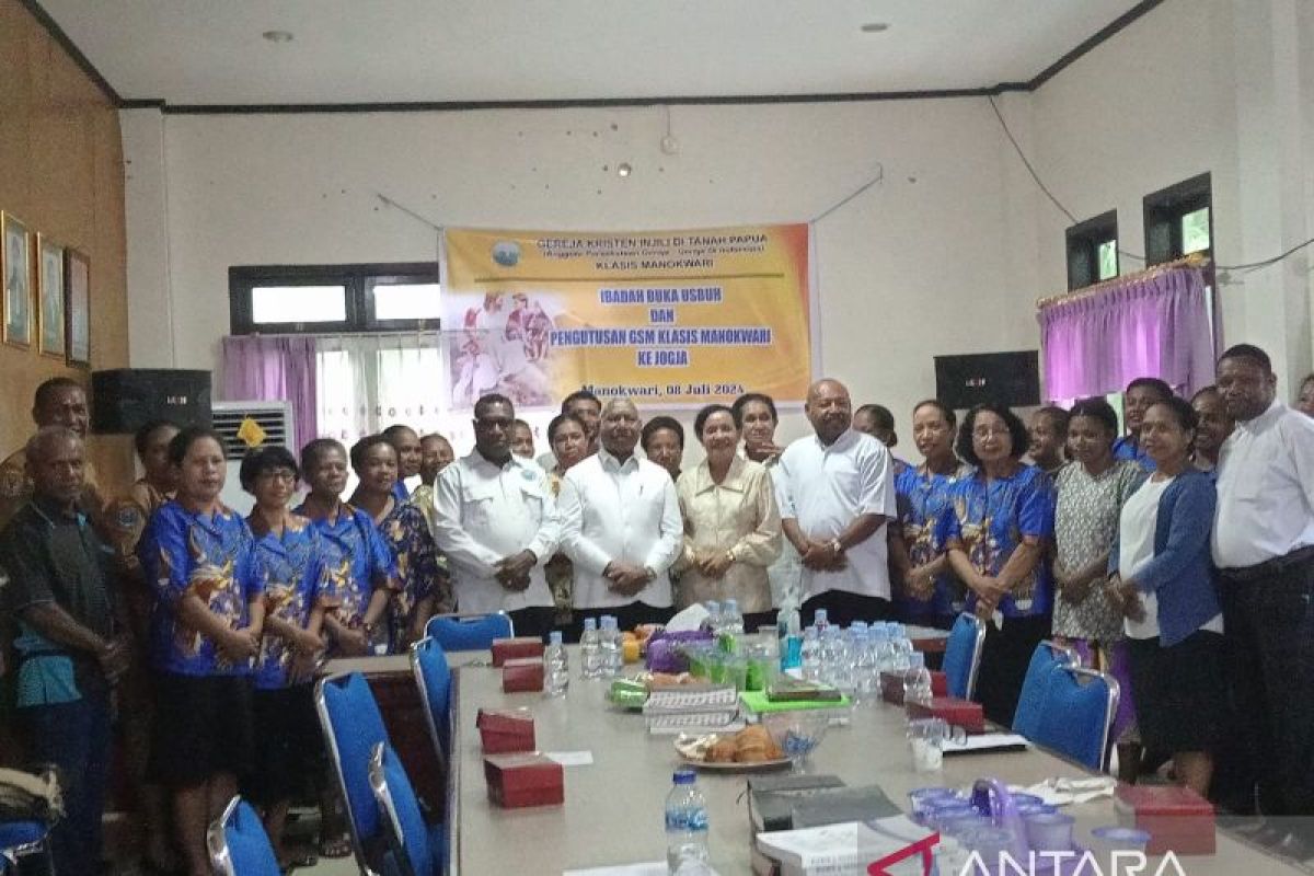 GKI Klasis Manokwari kirim 30 ketua persekutuan magang di Yogyakarta