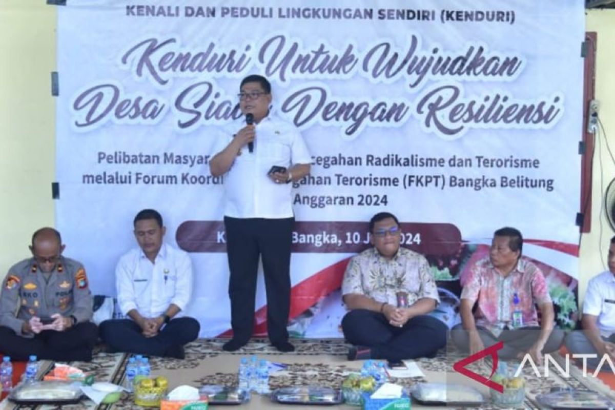 Pj Bupati Bangka nyatakan aman dari tindak terorisme