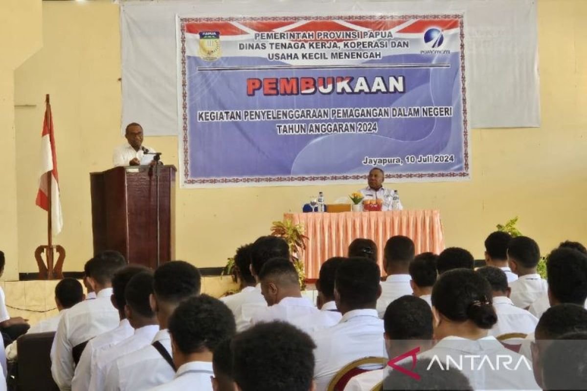 Pemprov Papua lepas 192 pencari kerja ikut program magang