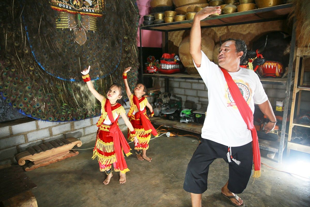 Merajut budaya tradisional di Malang,  Sanggar Murtitomo dan dukungan PT Ekamas Fortuna