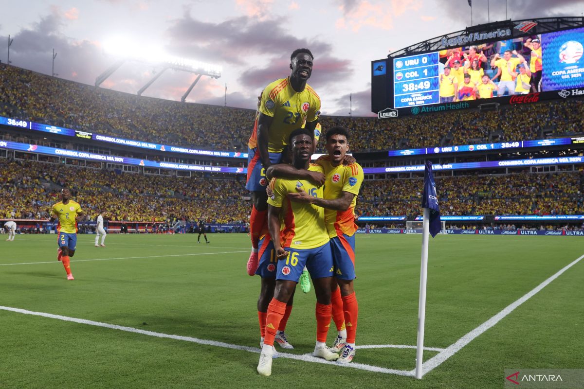 Copa America 2024 - Kolombia kalahkan Uruguay 1-0 dan tantang Argentina di final