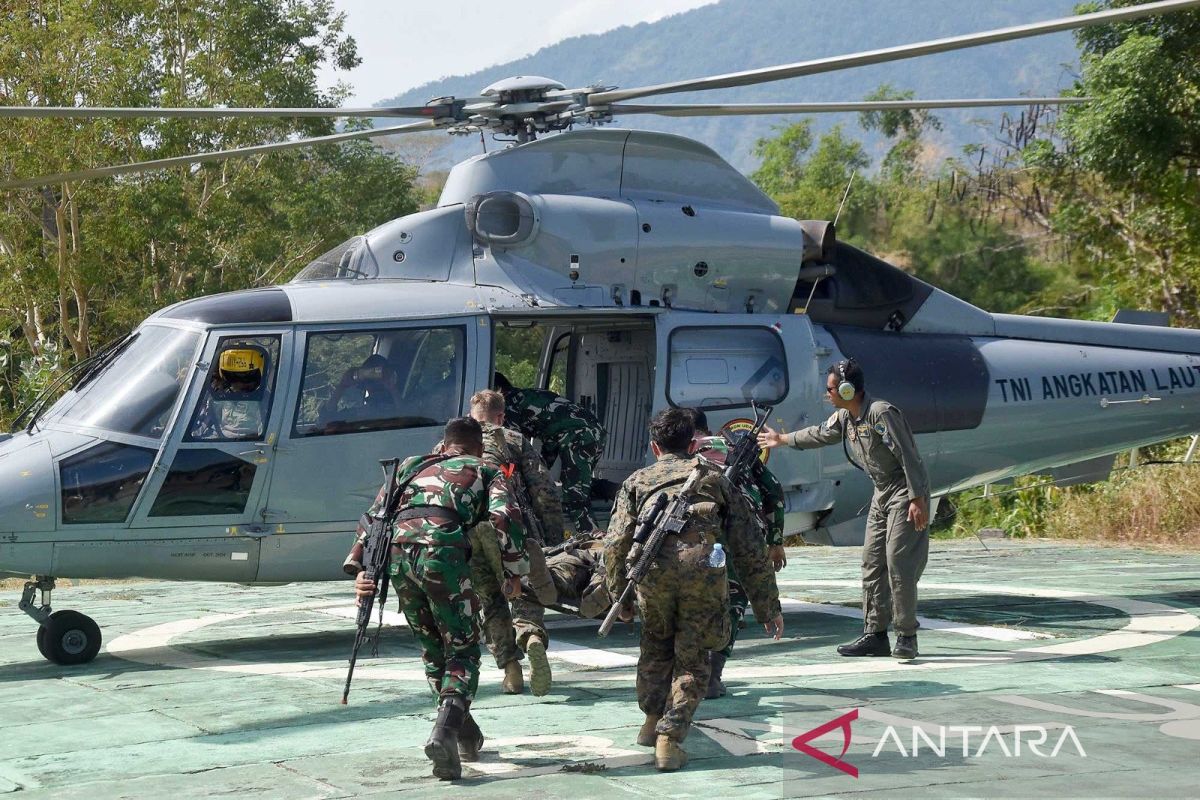 Marinir Indonesia-AS latihan bersama di Jawa Timur, ini materinya