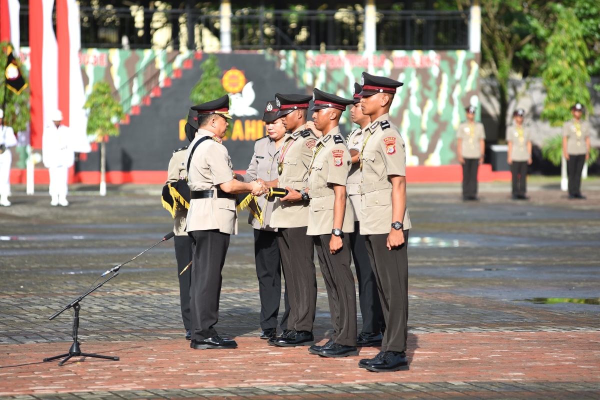 Kapolda Maluku lantik 89 Siswa bintara Polri 2024