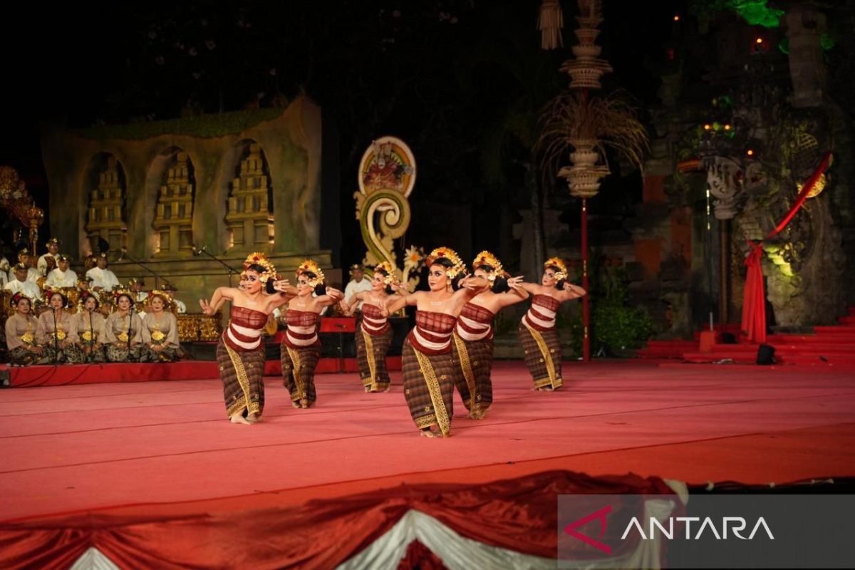 Sekaha Gong legendaris Kerthi Budaya Kabupaten Badung kembali tampil di PKB