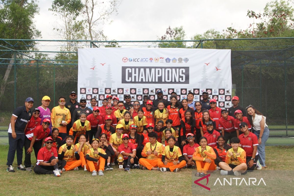 Indonesia segel juara BBI Women's T20I Tri Series 2024