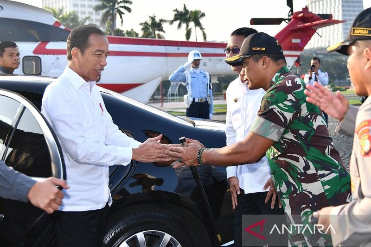 Presiden kunjungi Lampung tinjau fasilitas kesehatan dan pendidikan