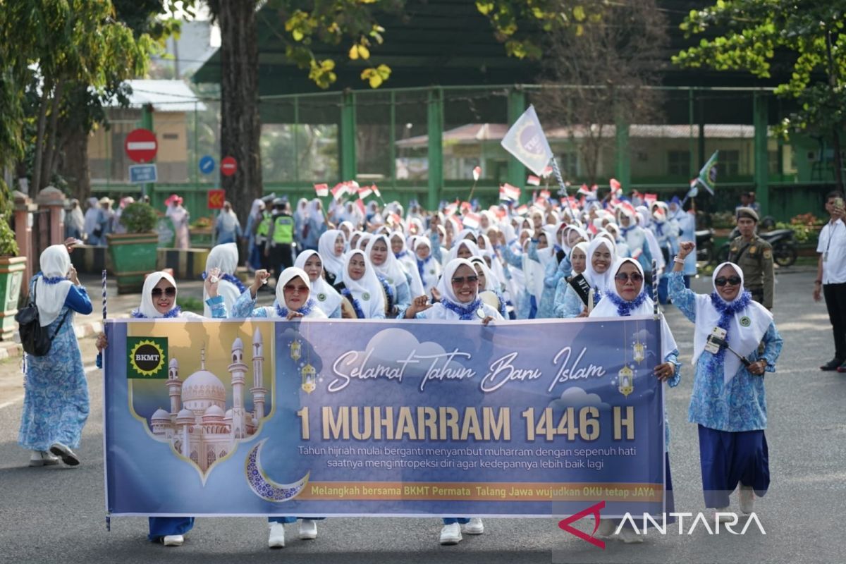 5.000-an warga Kabupaten OKU Sumsel ramaikan pawai Tahun Baru Islam