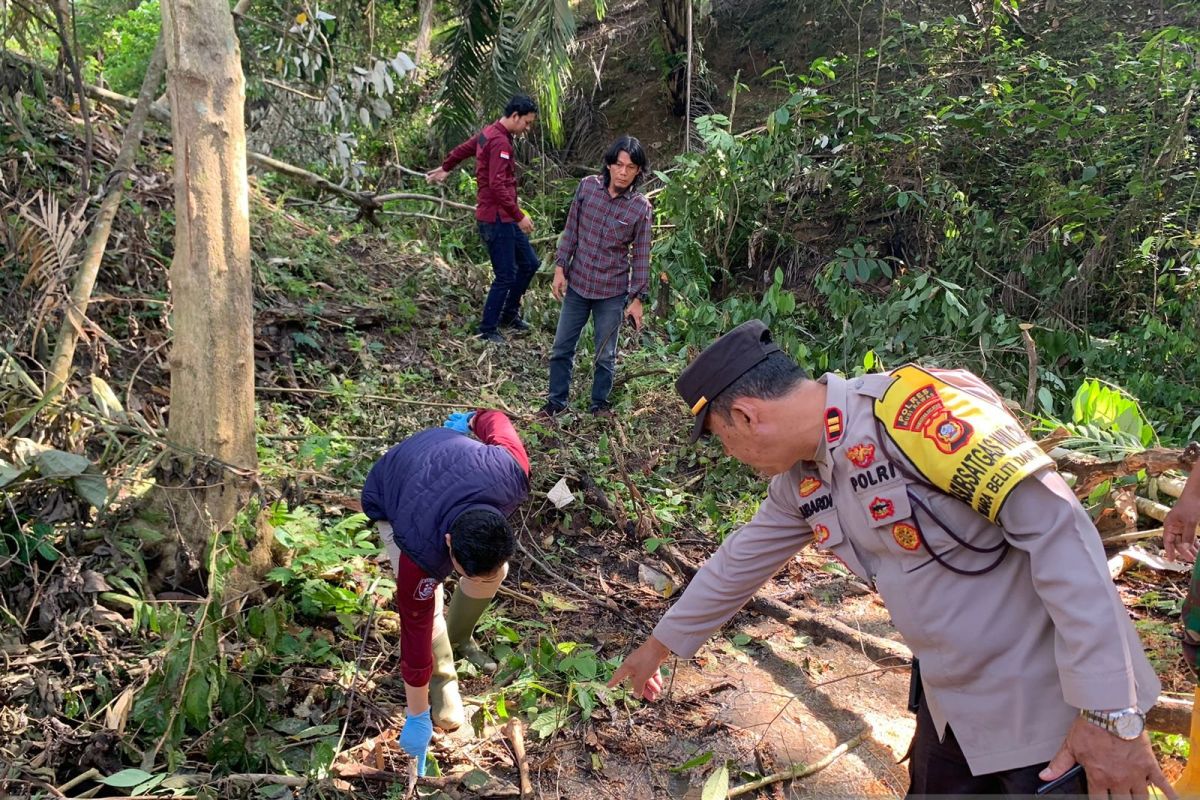 Polisi Musi Rawas dalami kasus penemuan kerangka manusia di kebun warga