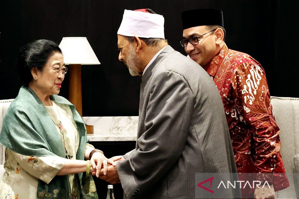 Imam Besar Al Azhar undang Megawati kunjungi kampungnya di Mesir