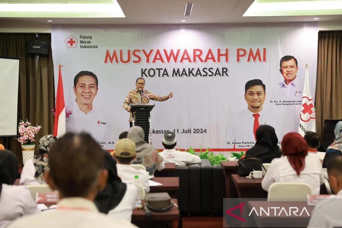 Pemkot Makassar bakal naikkan dana hibah PMI menjadi Rp4 miliar