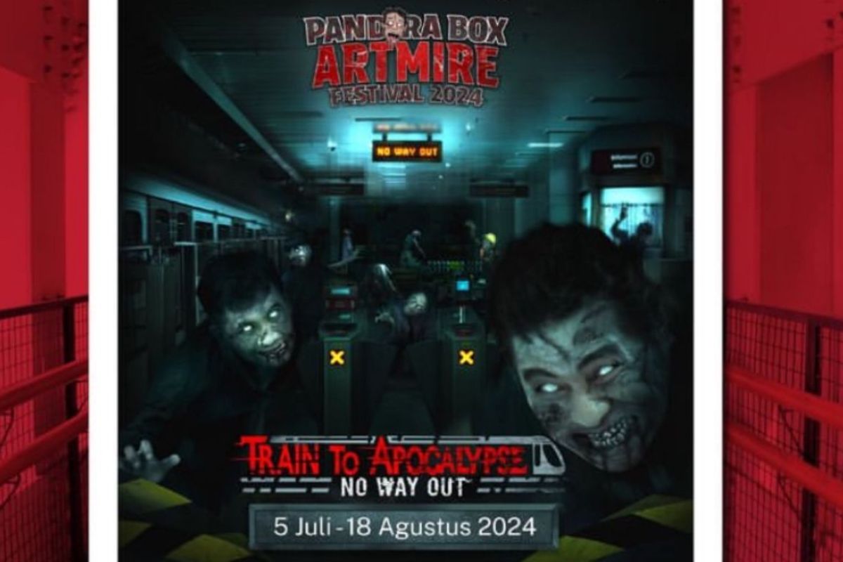 LRT target 30 ribu pengunjung untuk "Train to Apocalypse: No Way Out"