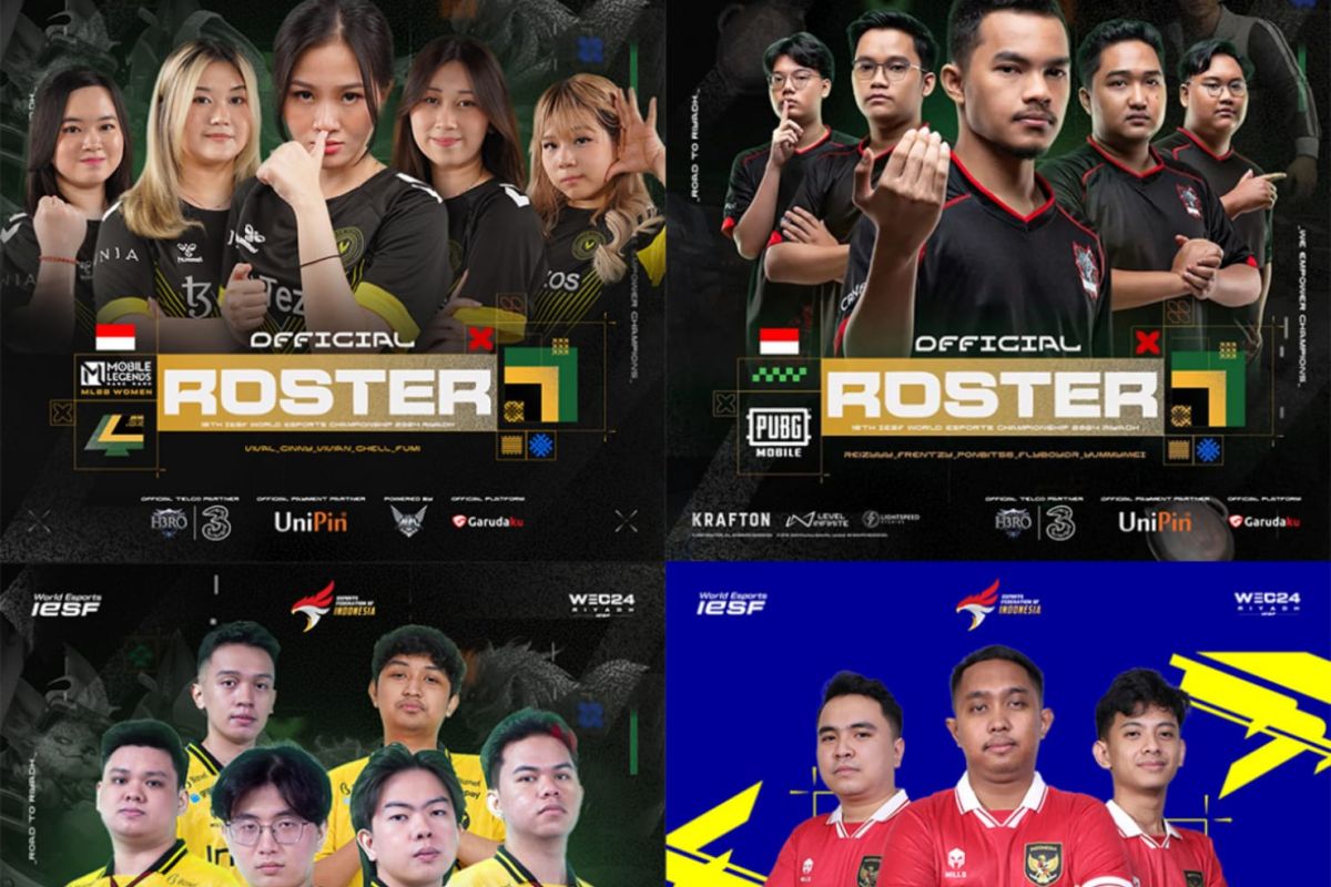 Timnas MLBB putri Indonesia siap jalani laga fase grup IESF 2024