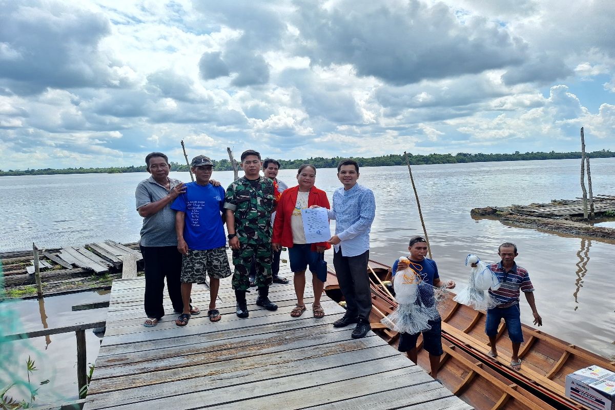 DPMD Kapuas dukung Desa Pulau Telo Baru perkuat ketahanan pangan