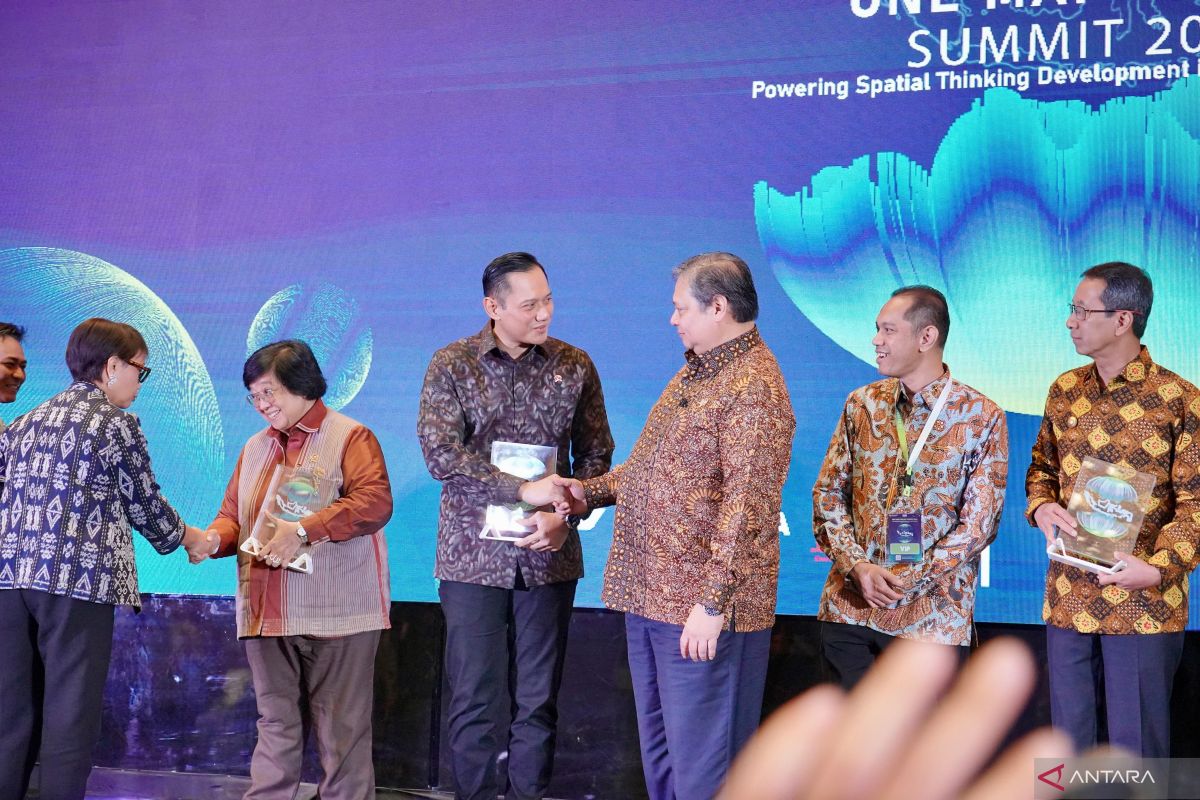 Kementerian ATR/BPN terima Anugerah One Map Policy for Better Governance