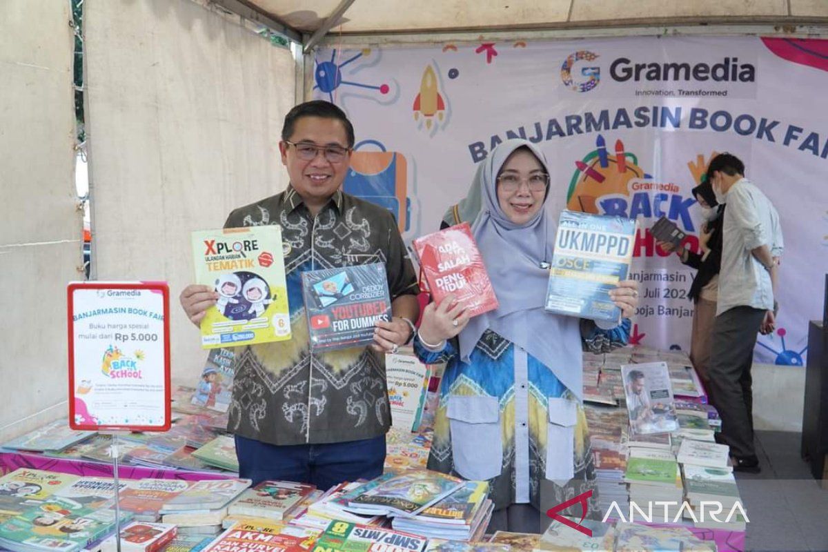 Banjarmasin tingkatkan literasi minat baca melalui Book Fair