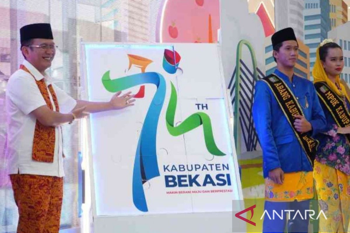 Pemkab Bekasi resmi luncurkan logo Hari Jadi ke-74