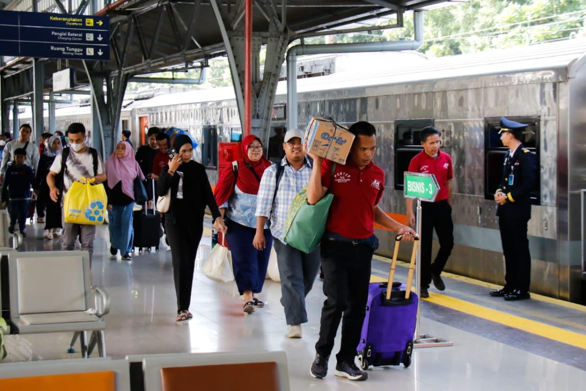 Naik kereta api, ini batas maksimum berat barang bawaan