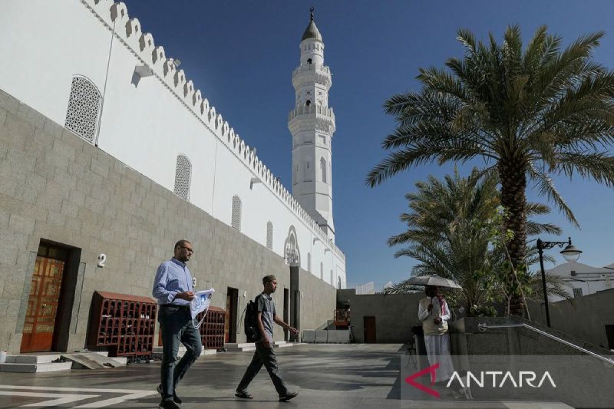 Kota Madinah membangun taman