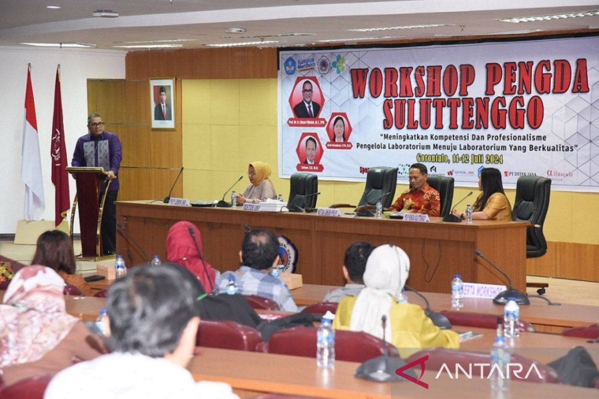 Tingkatkan kompetensi pengelola laboratorium, PPLPI Lemdik UNG gelar workshop