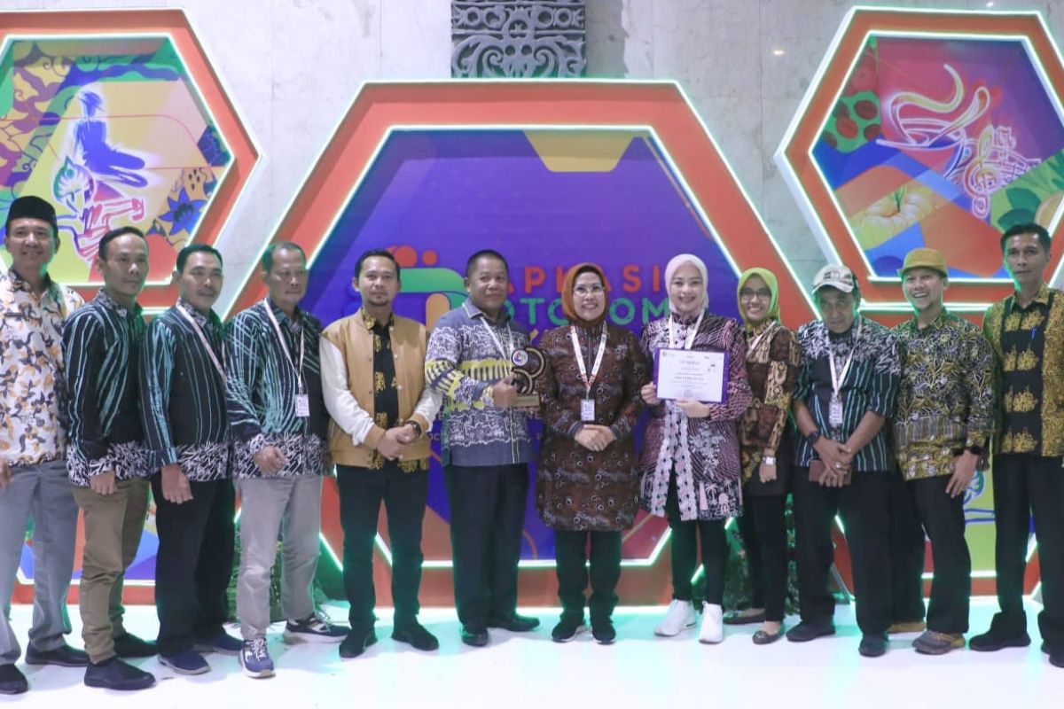 Stand Kabupaten Serang juarai kategori komunikatif di AOE 2024