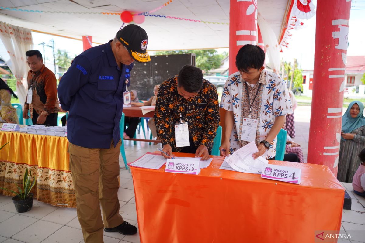 Deputi Dukungan Bidang Teknis KPU RI pantau PSU di Gorontalo