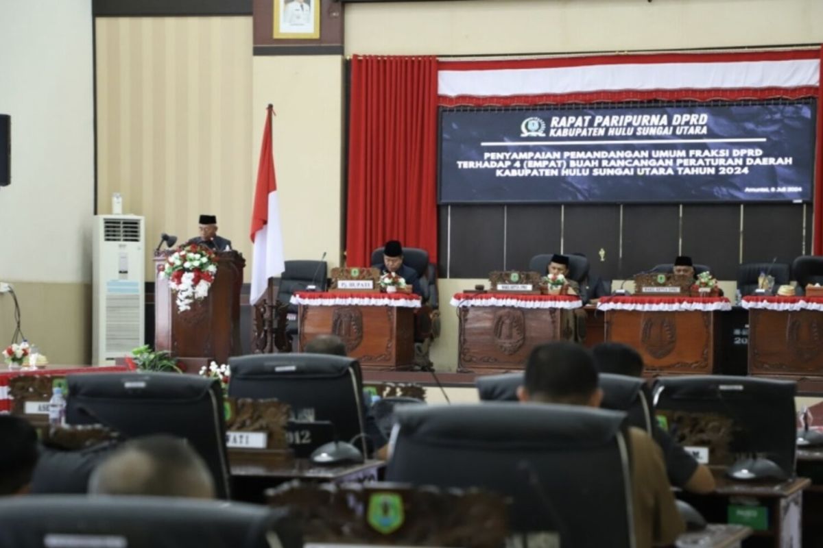 DPRD HSU siapkan empat raperda jadi perda terkait isu strategis